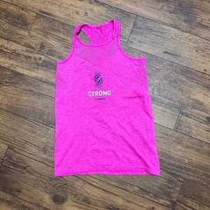 Pink Strong Tank Top